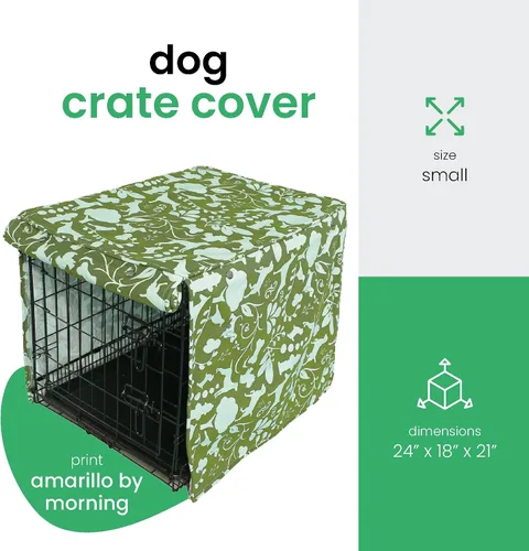 Vista 2 de Molly Mutt cubierta para jaula de perro, cubierta para perro, cubierta para jaulas de perro, cubiertas para jaulas de perro, crea una jaula de perro