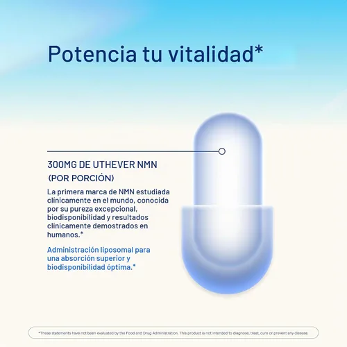 Vista 5 de ProHealth Longevity, Liposomal NMN Pro 300, 300 mg, 60 cápsulas (150 mg por cápsula)