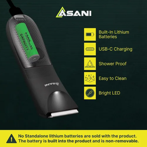 Vista 2 de Upkeeper - Recortadora de pelo corporal y peluquera para hombres