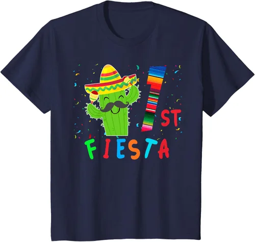 Vista 54 de Camiseta mexicana para fiesta temática de cumpleaños a juego, Negro, S