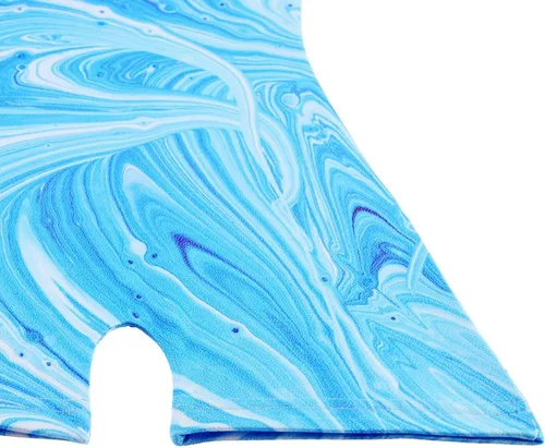 Vista 6 de Leotardos de gimnasia para niñas, mallas de baile para niñas pequeñas, ropa de baile atlética y brillante con diseño de sirena, unicornio