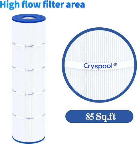 Vista 6 de Cryspool® 07079 Filtro compatible con Jandy CL340, CV340, PJAN85, R0554500, C-7459, FC-0800, A0557900, Cartucho de filtro de piscina de 4 x 85 pies