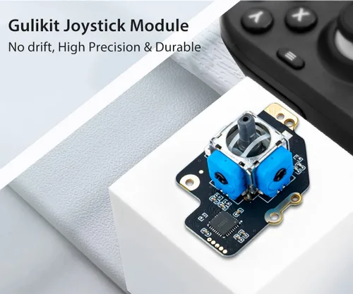 Vista 5 de GuliKit (no drift) Type A Electromagnetic Joystick Module, for Steam Deck Type A Stick (with Tools), Thumbstick Repair Parts, Hall Effect Sensor