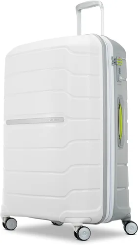 Vista 50 de Samsonite Freeform de carcasa rígida expandible con ruedas giratorias dobles, Negro