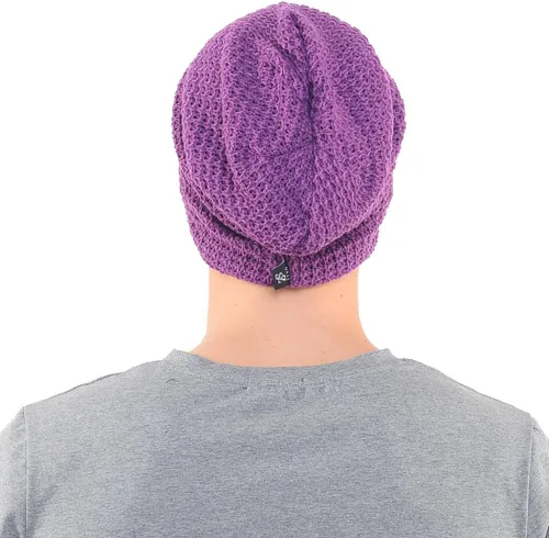 Vista 7 de FORBUSITE Gorro de punto largo holgado para hombre para verano e invierno, de gran