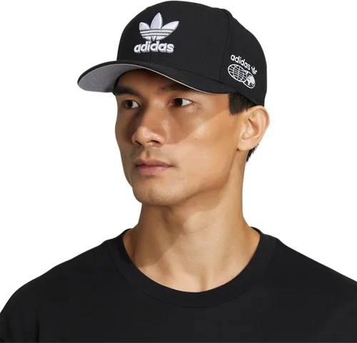 Vista 5 de adidas Originals Sombrero de ajuste ajustable estructurado moderno para hombre