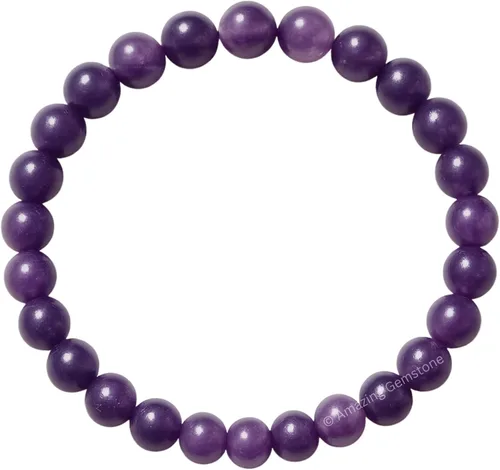 Vista 265 de Amazing Gemstone Crystal Bracelet for Women Men's Gifts - Protection Healing Crystal Bracelet - 8mm Gemstone Beaded Stretchable Bracelet Pulseras