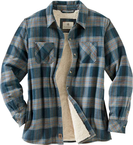 Vista 4 de Legendary Whitetails Chaqueta tipo camisa abierta para mujer, de estilo rústico