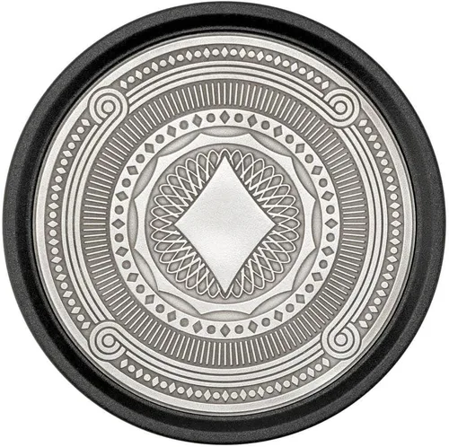 Vista 4 de Royal Selangor Juego de 4 posavasos de peltre de la colección Ace acabado a mano