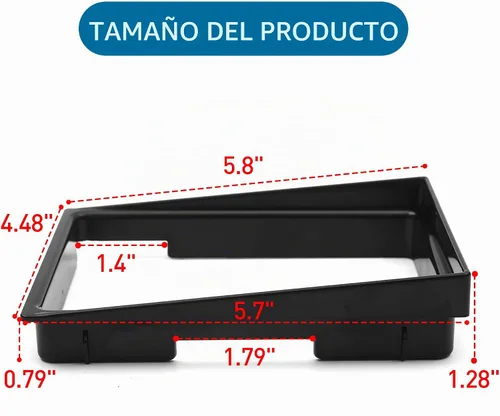 Vista 2 de TonGass Paquete de 2 biseles de cambio de transmisión manual compatibles con Jeep Cherokee/Wrangler, color negro