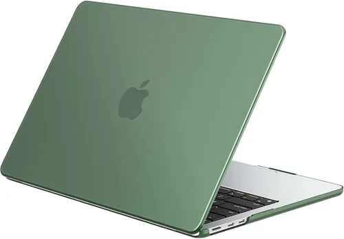 Vista 10 de EooCoo - Funda para MacBook Air de 15 pulgadas M5 M4 M3 M2 2026-2023, transparente Ligero, resistente, fácil de poner, contra arañazos y golpes