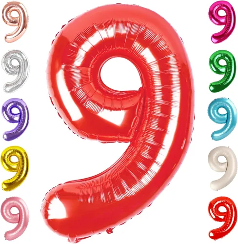 Vista 46 de Globos del números 0 de 40 pulgadas para formar los números 10, 20, 30, 40, 50, 60, 70, 80, 90, 100, para decoración de cumpleaños, bodas, eventos