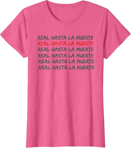 Vista 5 de Camiseta Real Hasta La Muerte Negro