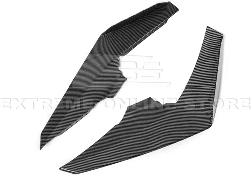 Vista 7 de Extreme Online Store Repuesto para Camaro SS 2016-2018 Par de aletas de aviones de buceo Canard lateral de parachoques delantero