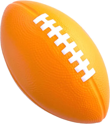 Vista 7 de Balón de fútbol de espuma - Balón pequeño de 18.4 cm de agarre fácil para niños - Balón de fútbol juvenil de tamaño para niños - Balones de espuma