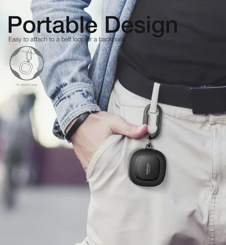 Vista 5 de SURITCH Funda protectora para Samsung Galaxy Buds FE (2023)/Buds 2 Pro (2022)/Buds 2 (2021)/Buds Pro (2021) Buds Live (2020), funda para auriculares