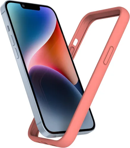 Vista 70 de Funda de silicona líquida para iPhone 12/12 Pro de 6.1 pulgadas, color negro [Absorción de golpes] [Protección de borde elevado]