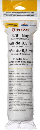 Vista 5 de Wagner Spraytech 0155206K 155206 Cubierta perforada de rodillo de 9 pulgadas por 38 de pulgada para uso con Wagner Smart Roller, Smart Flow Roller