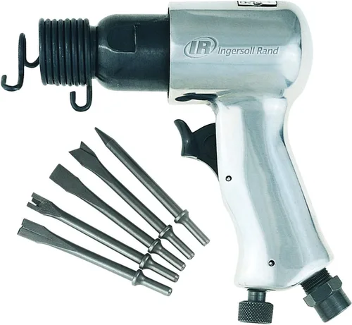 Vista 11 de Ingersoll Rand Martillo neumático 116, 3500 BPM, carrera de 2-5/8" Velocidad de rotación máxima de hasta 3.500 BPM, ideal para trabajos de escape