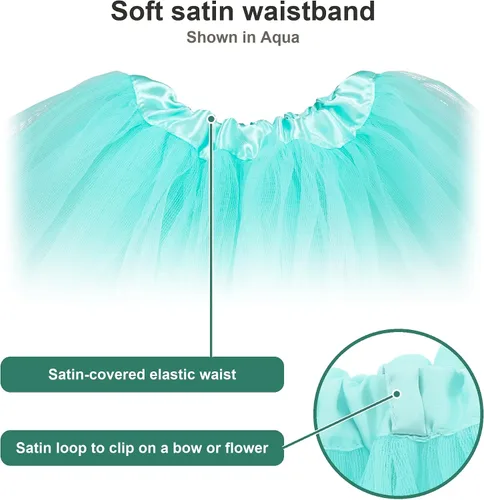 Vista 6 de Baby 5-Layer Ballerina Tulle Tutu (0-3 mo.)