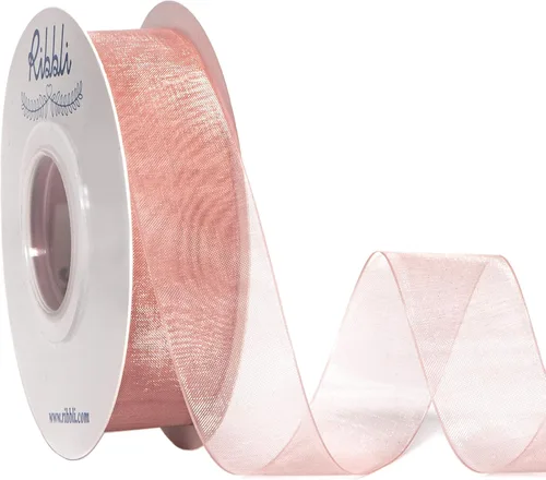 Vista 40 de Ribbli Cinta de organza azul aguamarina, 1 pulgada x 50 yardas, cinta transparente azul para envolver regalos, envoltura de galletas, decoración