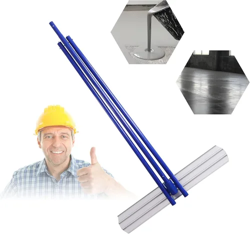Vista 2 de Bull Float Herramientas de hormigón, kit de flotador de hormigón de 48 x 8 pulgadas, herramienta de hormigón de aleación de aluminio, paleta