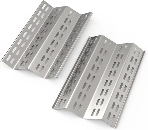 Vista 13 de SafBbcue Placas térmicas para parrilla AGBQ-27G, placas de calor domador de llama para parrilla Solaire de 27 pulgadas, paquete de 2 piezas