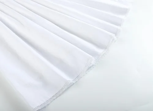 Vista 4 de Vestido de obispo fruncido para bebés y niñas