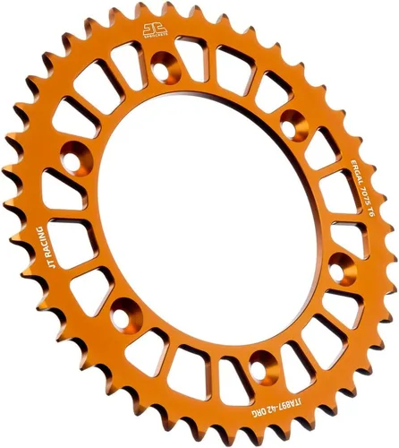 Vista 34 de JT Sprockets JTA897.38BLK - Piñón trasero de aluminio anodizado 7075 T6, color negro
