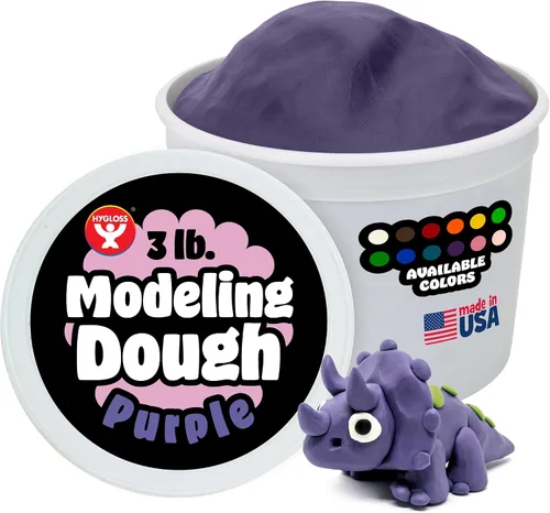 Vista 41 de Hygloss Masa de Modelado para Niños – Masa Sensorial Segura y No Tóxica para Artes y Manualidades – Tubo de 1.4 kg – Arcilla de Juego