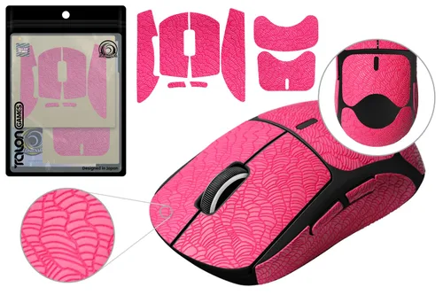 Vista 24 de TALONGAMES Grip Upgrade - Cinta de agarre antideslizante para ratón, compatible con Logitech G PRO X Superlight, Superlight 2, mouse inalámbrico