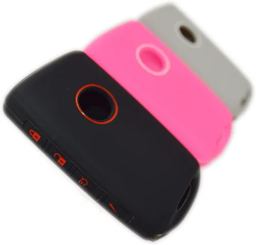 Vista 5 de Funda protectora de silicona para llavero Mazda 3 5 6 CX-3 CX-5 CX-7 CX-9 CX-30 CX-50 MX-5 Miata Smart Remote