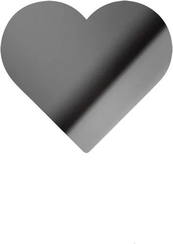 Vista 17 de Calcomanías transparentes de corazón 6 (azul celeste) Calcomanías de vinilo impermeables de alta calidad para teléfono portátil, accesorio