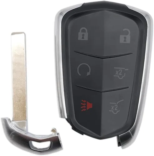 Vista 2 de Funda de repuesto para llavero de 6 botones para Cadillac Escalade ESV CT6 sin llave remota