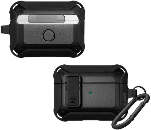 Vista 3 de LAUT - Funda ZENTRY para AirPods Pro (1ª y 2ª generación) - Negro