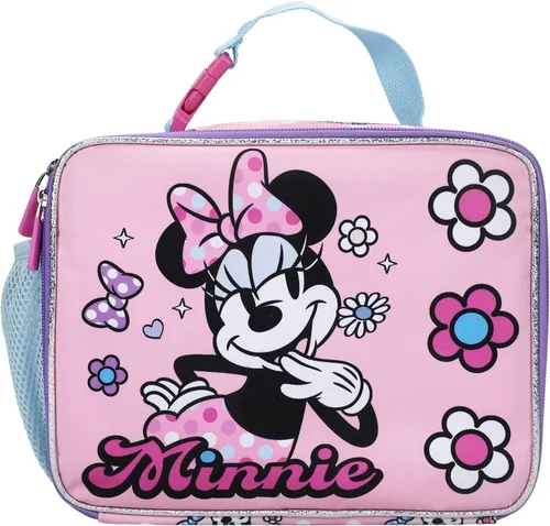 Vista 9 de Kit de almuerzo de personajes de princesas de Disney en estampado floral de 8 pulgadas