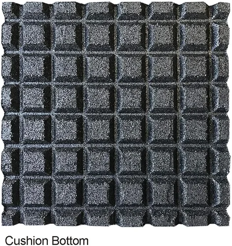 Vista 6 de RevTime Easy-DIY - Azulejos de goma para exteriores entrelazados ultra gruesos de 20 x 20 x 1 3/4 pulgadas, 1.772 in de grosor para patio