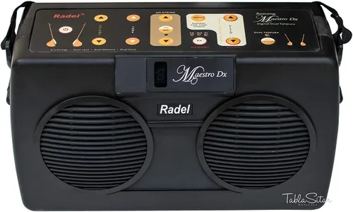 Vista 3 de RADEL Saarang Maestro Dx Caja electrónica Tambura Shruti (Tanpura) (negro)