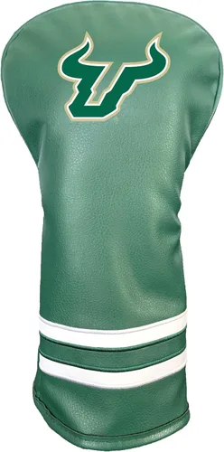 Vista 19 de Team Golf NCAA Vintage Driver Golf Club Headcover (Printed), Form Fitting Design, Retro Design with Fleece Lining for Extra Club Protection