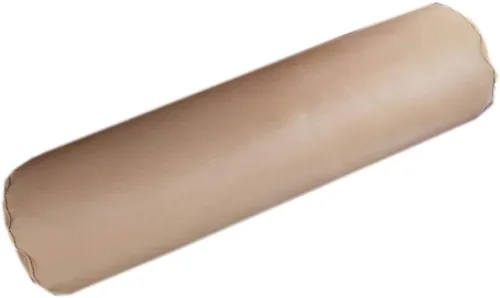 Vista 14 de Almohada cervical de piel sintética impermeable con cojín cervical redondo cilíndrico para el cuello, almohada de espalda de cintura, cojín de apoyo