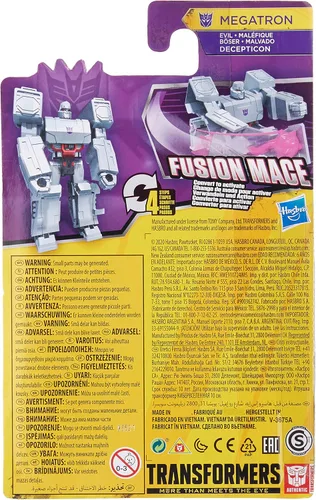 Vista 2 de Transformers Cyberverse Aventuras Acción Atacantes Fusión MACE Megatron