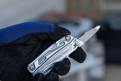 Vista 8 de Leatherman, Bolster, multiherramienta 13 en 1 para exteriores, camping, hogar y trabajo