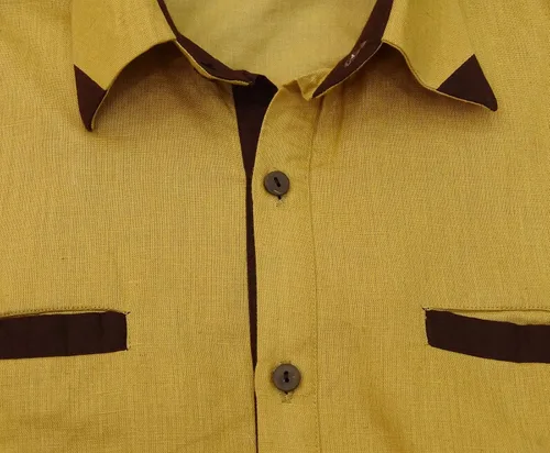 Vista 6 de Atasi Camiseta de hombre Pathani estilo Punjabi étnico largo casual Kurta