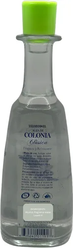 Vista 2 de 2 botellas de cristal Sanborns Agua de Colonia Clasica Flor De Naranja Unisex 6.8 fl oz
