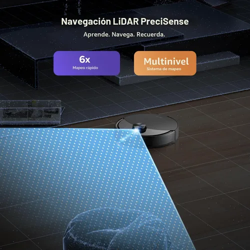 Vista 8 de roborock Robot aspirador y trapeador Q10 S5+, succión de 10,000 Pa, mejorado desde Q8 max+, 70 días de autovaciado, evita obstáculos, trapeador