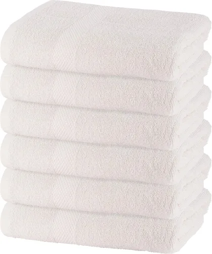 Vista 9 de GREEN LIFESTYLE Juego de toallas de algodón de lujo de 8 piezas, toallas de baño suaves y absorbentes, toallas de mano y paños para el baño, toallas