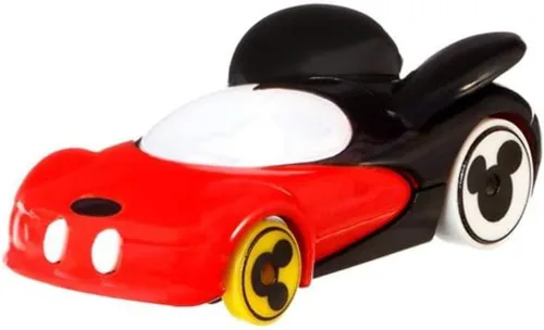 Vista 4 de Hot Wheels Disney 100 Character Cars Black Panther, Coche de juguete coleccionable a escala 1:64 de Marvel