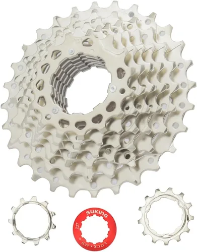 Vista 25 de CYSKY Casete de 11 velocidades 11-25T/11-28T/11-32T/11-36T/11-40T/11-42T/11-46T/11-50T/11-52T Compatible con Shimano/Sunrace/Sram Bike Freewheel