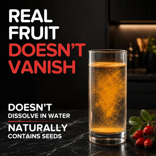 Vista 7 de Polvo seco de escaramujos – Polvo de vitamina C a base de plantas – Superalimento para apoyo inmunológico, vitalidad natural y envejecimiento