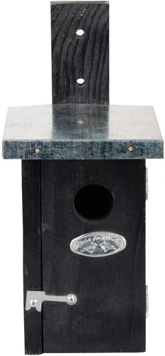 Vista 2 de Esschert Design Caja nido Wren, gris